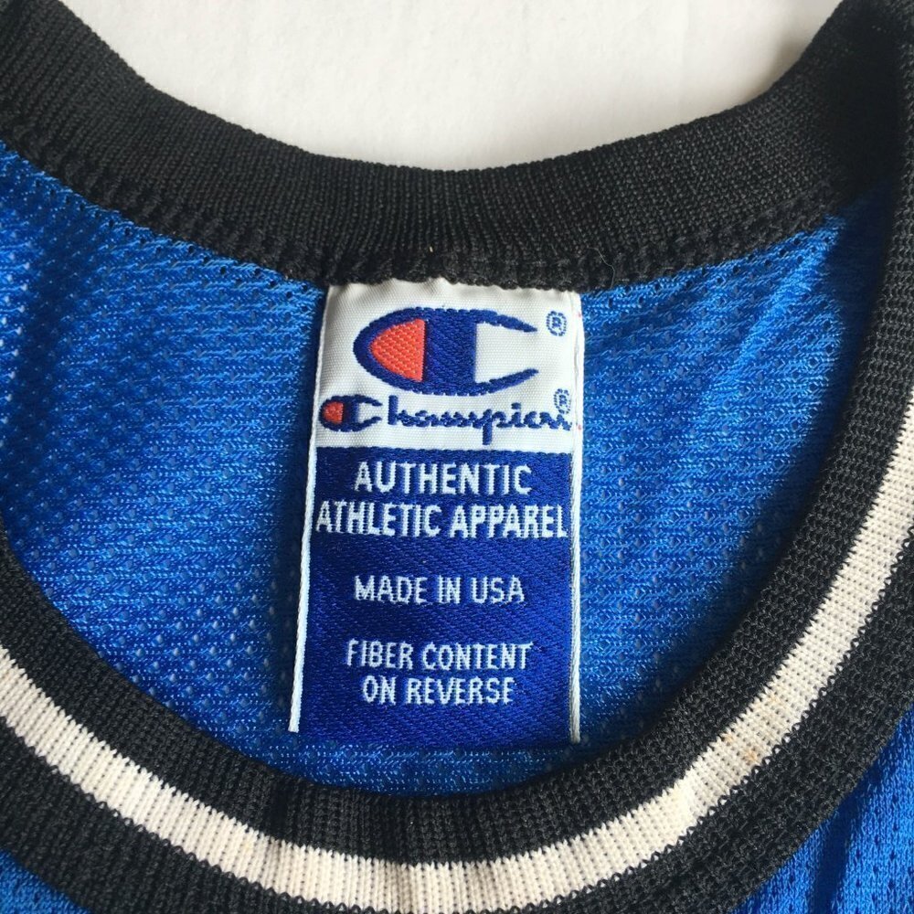 Kid Vintage **Signed by Shaq Shaquille O'neal** Orlando Magic Basketball Jersey - Picture 13 of 14